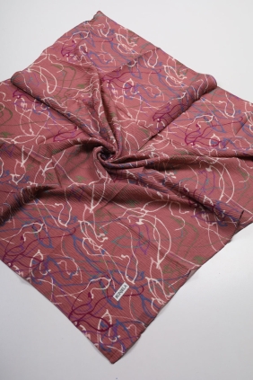 Bonjela Desenli Mio Caz Eşarp - Desen-50