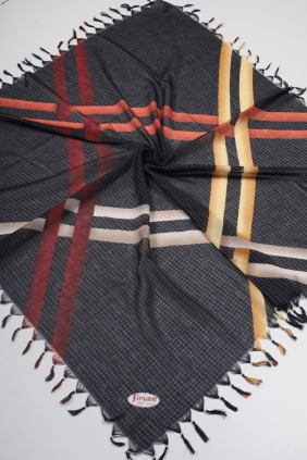 Firuze Star Desenli Boncuklu Tülbent - Desen-43