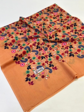 Reyyan İpek Desenli Oyalık Yazma - 15678