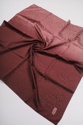 Piramit Kendinden Desenli Degrade Jakarlı Eşarp - Desen-01