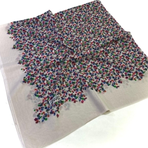 Reyyan İpek Desenli Oyalık Yazma - Desen-03