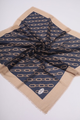 Yasemin İpek Desenli Sökme Tülbent - Desen-08