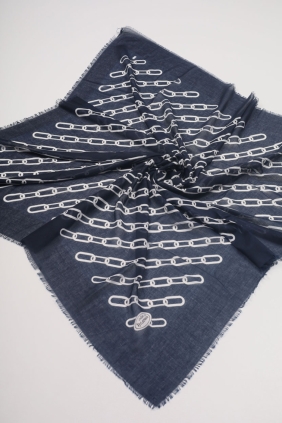 Yasemin İpek Desenli Sökme Tülbent - Desen-08