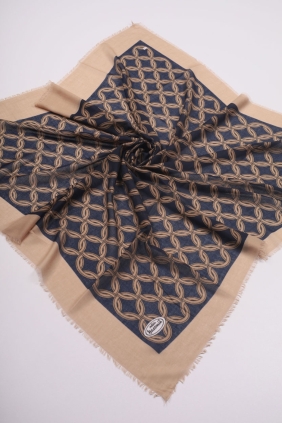 Yasemin İpek Desenli Sökme Tülbent - Desen-12