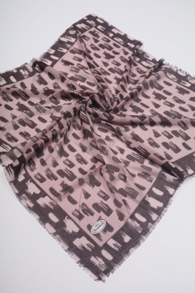 Yasemin İpek Desenli Sökme Tülbent - Desen-13