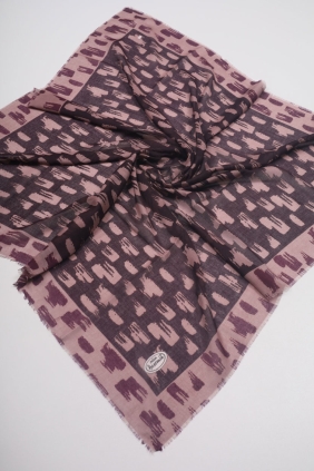 Yasemin İpek Desenli Sökme Tülbent - Desen-13