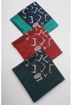 Yasemin İpek Desenli Sökme Tülbent - Desen-14