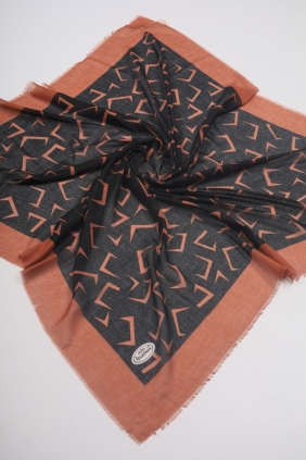 Yasemin İpek Desenli Sökme Tülbent - Desen-14