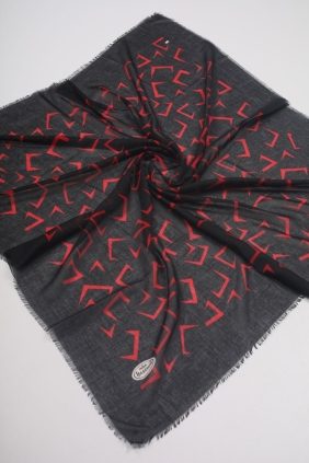 Yasemin İpek Desenli Sökme Tülbent - Desen-14