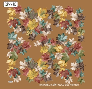 Reyyan İpek Desenli Oyalık Yazma - 16647