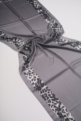 Hint İpek Desenli Dijital Vual Tens. Şal - Desen-01