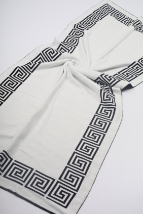 Baysem Triko Omuz Şalı - Desen-08