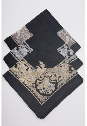 Cardion Kendinden Desenli Yakma Eşarp - Desen-03