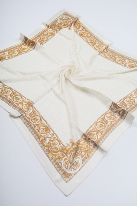 Cardion Kendinden Desenli Yakma Eşarp - Desen-03