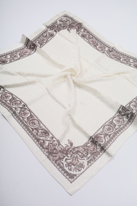 Cardion Kendinden Desenli Yakma Eşarp - Desen-03