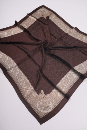 Cardion Kendinden Desenli Yakma Eşarp - Desen-03