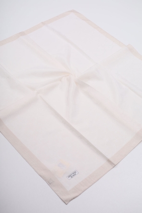 Hint İpek Kendinden Desenli Monogram Eşarp - Desen-07