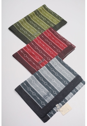 Hint İpek Desenli Dijital Efsun Şal - Desen-01