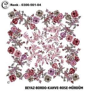 Cenk Desenli Oyalık Yazma - 0300-561