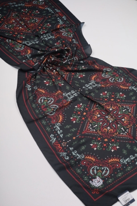 Levidor Desenli Love Şal - Desen-03