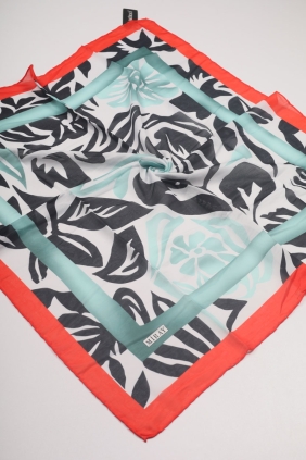 Miray Desenli Soft El Dikişli Eşarp - Desen-06