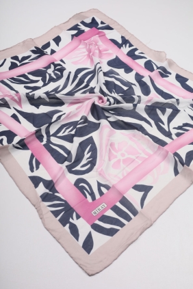 Miray Desenli Soft El Dikişli Eşarp - Desen-06
