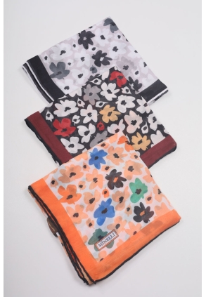 Minelli Soft El Dikişli Eşarp - Desen-14