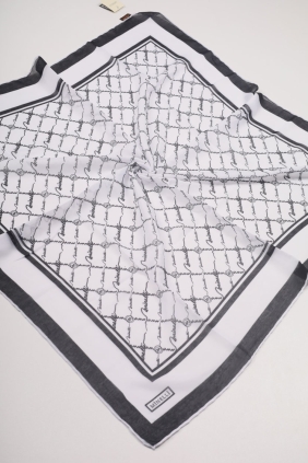 Minelli Soft El Dikişli Eşarp - Desen-17