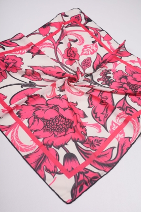 Minelli Soft El Dikişli Eşarp - Desen-19