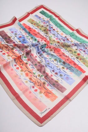 Piramit Desenli Dijital Soft Eşarp - Desen-32