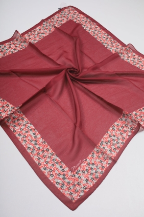 Piramit Desenli Dijital Soft Eşarp - Desen-34