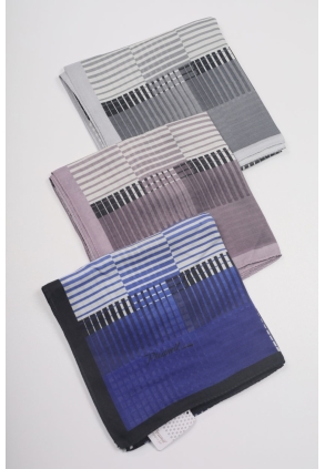 Piramit Desenli Dijital Soft Eşarp - Desen-36