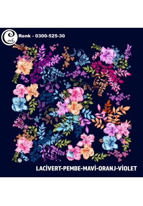 Cenk Desenli Oyalık Yazma - 0300-525