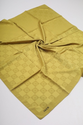 Aker Dama Monogram Eşarp - Desen-02