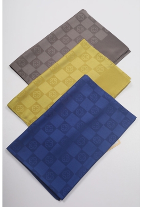 Aker Dama Monogram Şal - Desen-03