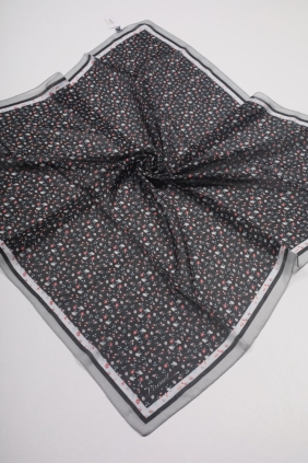 Piramit Desenli Dijital Soft Eşarp - Desen-39