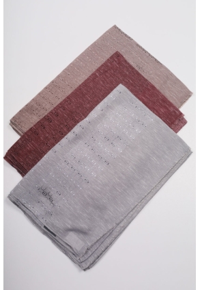 Berussa Desenli Aqua Şal - Desen-06