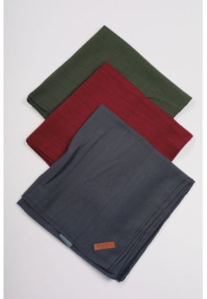 Bonjela Düz Renk Soft Krinkıl Eşarp - Desen-09