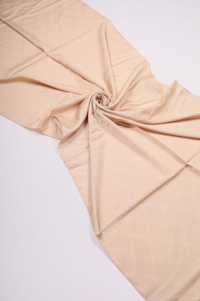 Piramit Monogram Floş Şal - Desen-06