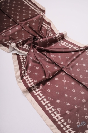 Scarfella Desenli Diamond Şal - Desen-01