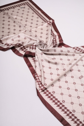 Scarfella Desenli Diamond Şal - Desen-01