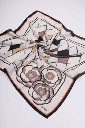 Cardion Gold Serisi Eşarp - Desen-13