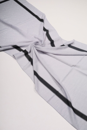 Miranda Düz Renk Monogram Şal - Desen-02