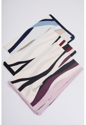 Moda Kaşmir Desenli Medine İpeği Şal - Desen-12