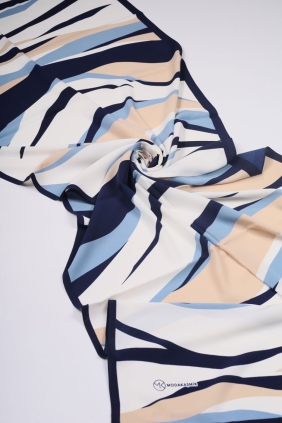 Moda Kaşmir Desenli Medine İpeği Şal - Desen-12