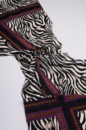 Levidor Desenli Medine İpeği Şal - Desen-04