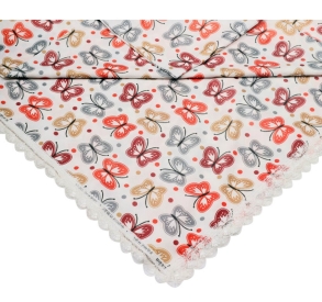 Baysem 150 x 300 cm. Güpürlü Dijital Raşel Sofra Bezi - Masa Örtüsü