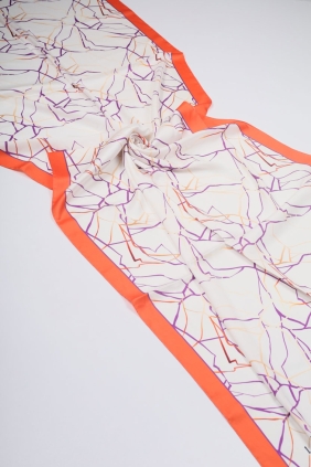 Levidor Desenli Trend Tivil Şal - Desen-11