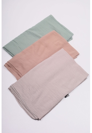 Scarfella Düz Renk Olay Şal - Desen-01