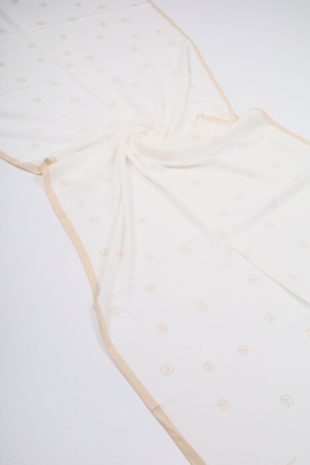 Moda Kaşmir Karamel Serisi Medine İpeği Şal - Desen-01